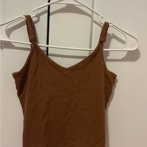 Rue21 Brown Ribbed Camisole
